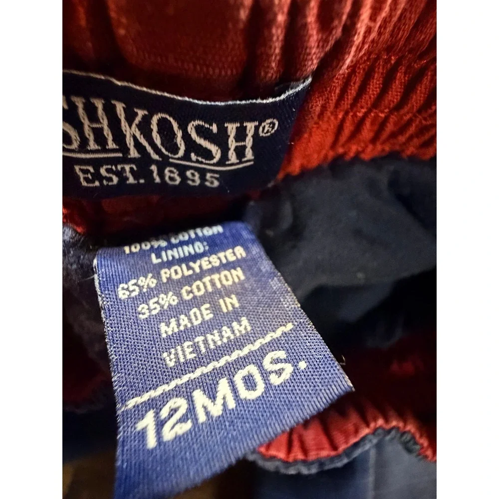 Vintage lot of boys pants.  Size 12/18 months.  OshKosh B'gosh, Gymboree